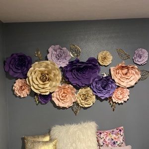 Flower Art Wall